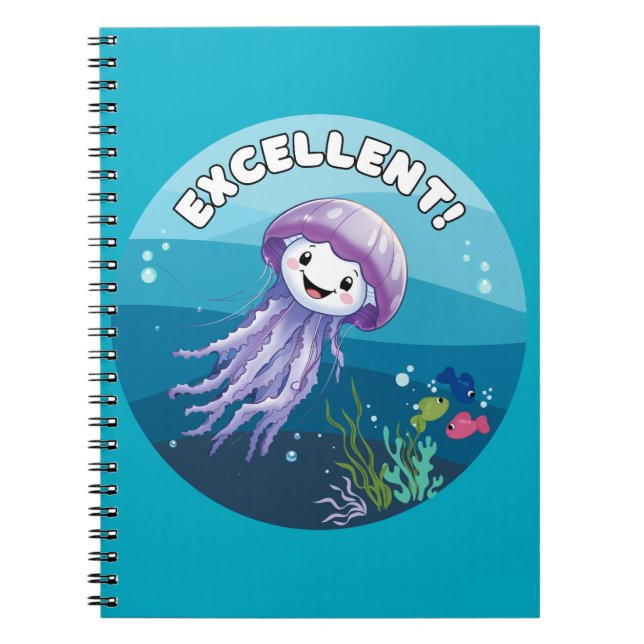 Cuaderno Excelente !, Medusa   (Frente)
