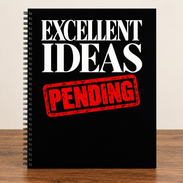 Cuaderno Excelentes Ideas Pendientes Divertidas (Subido por el creador)