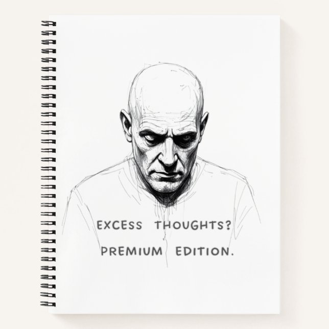 Cuaderno Excess Thoughts? Premium Edition (Anverso)