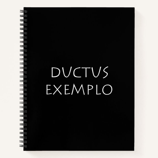 Cuaderno Exemplo de Ductus (Anverso)