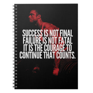 Cuaderno Éxito, fracaso y coraje. Motivación de entrenamien
