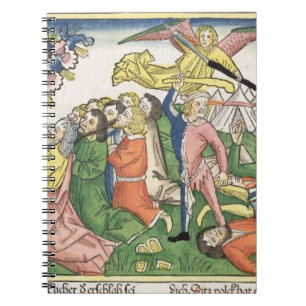 Cuaderno Éxodo 32 15-23 Moses que rompe las tabletas de