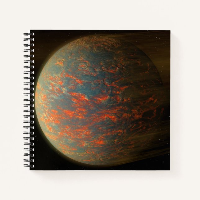 Cuaderno Exoplanet 55 Cancri E Y Su Superficie Molten (Anverso)