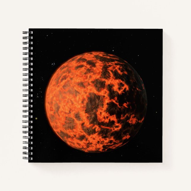 Cuaderno Exoplanet Ucf-1.01 Orbitando Una Estrella Llamada  (Anverso)