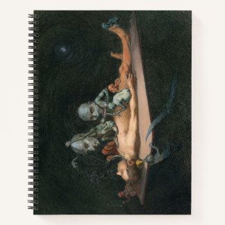 Cuaderno Experiencia cercana a la muerte viendo malvados es
