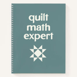 Cuaderno Experto en Matemáticas de Colchas Papel Gráfico pa