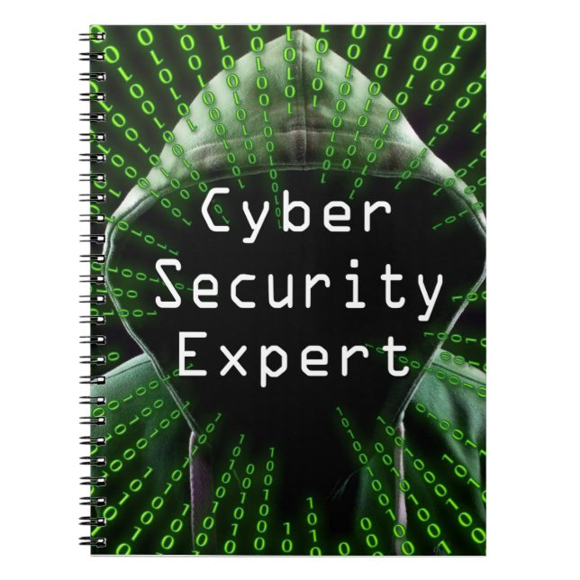 Cuaderno Experto en negocios de ciberseguridad (Frente)
