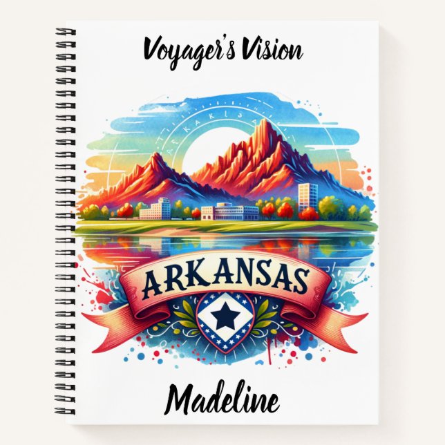 Cuaderno Explora Arkansas: ¡La naturaleza y la cultura espe (Anverso)