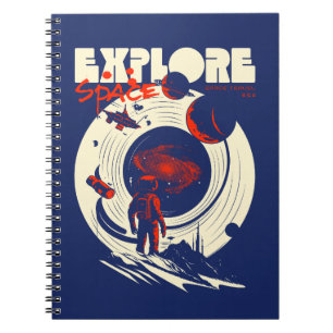 Cuaderno Explora el Espacio - Astronauta Cósmico