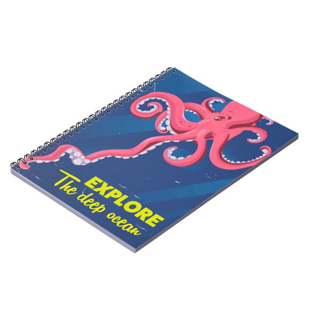 Cuaderno Explora el océano profundo (Lado Izquierdo)