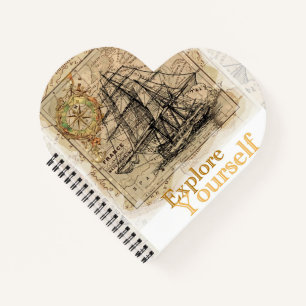 Cuaderno Explora tu propia cita Inspiradora motivacional