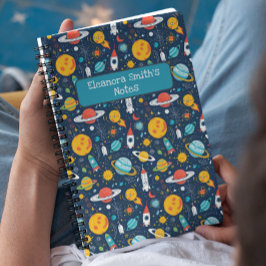 Cuaderno Exploración Espacial y Planetas De Vuelta al Coleg