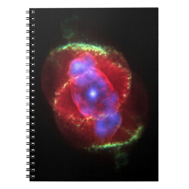 Cuaderno exploración nebulosa del espacio ultraterrestre as (Frente)