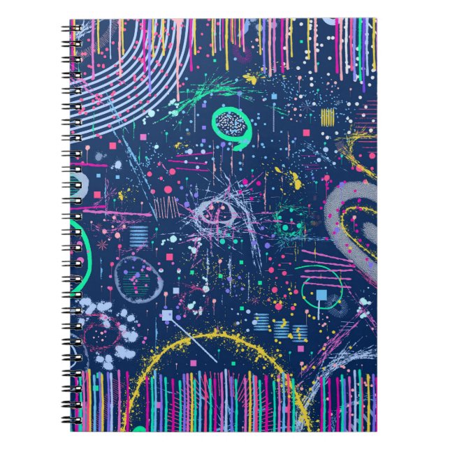 Cuaderno Explorador audaz: maximalismo abstracto (Frente)