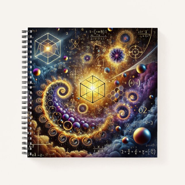 Cuaderno Explorando el mundo atómico (Anverso)