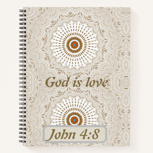 Cuaderno Explorando la Naturaleza de Dios: Perspectiva de J (Anverso)