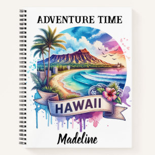 Cuaderno Explorando las impresionantes playas de Hawái
