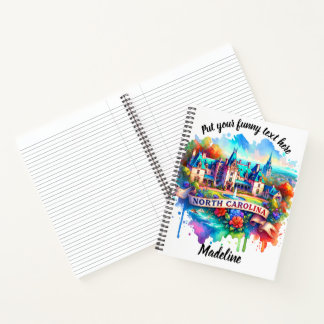 Cuaderno Explorando los vibrantes monumentos de NC