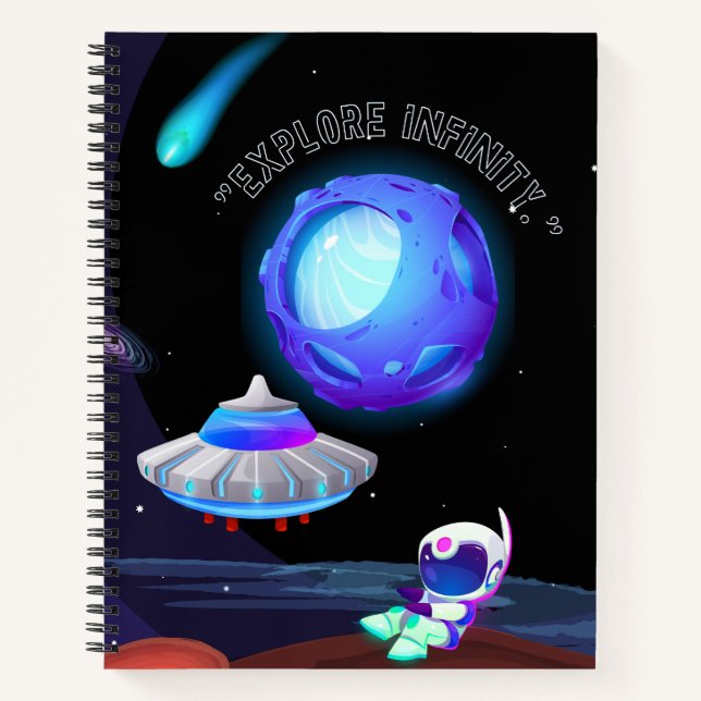 Cuaderno Explorar infinito (Anverso)