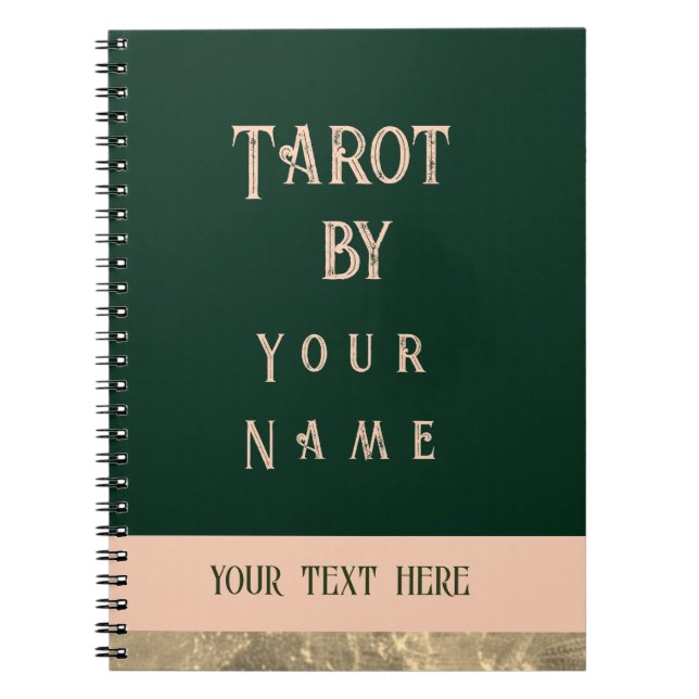 Cuaderno Explorar tarjetas Tarot (Frente)