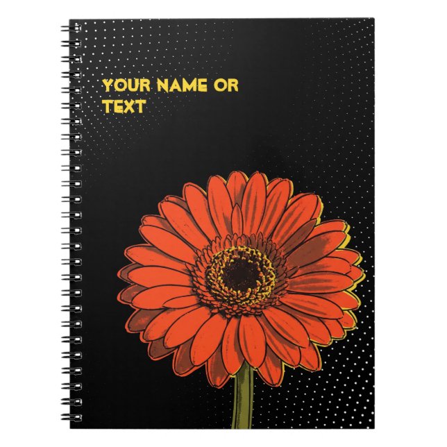 Cuaderno Explosión Botánica Pop: La Margarita Barberton de  (Frente)