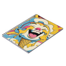 Cuaderno Explosión de Arte Pop de Helado