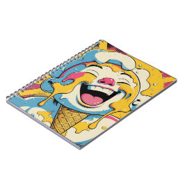 Cuaderno Explosión de Arte Pop de Helado