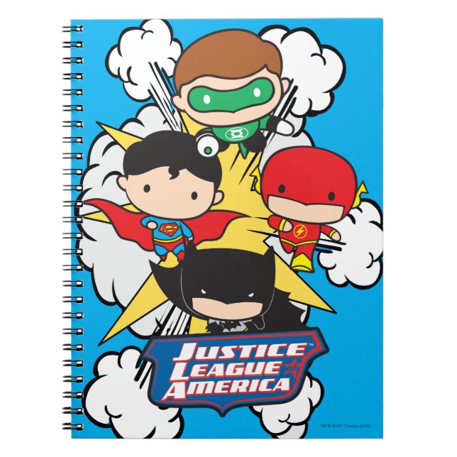 Cuaderno Explosión de la Liga de Justicia de Chibi (Frente)