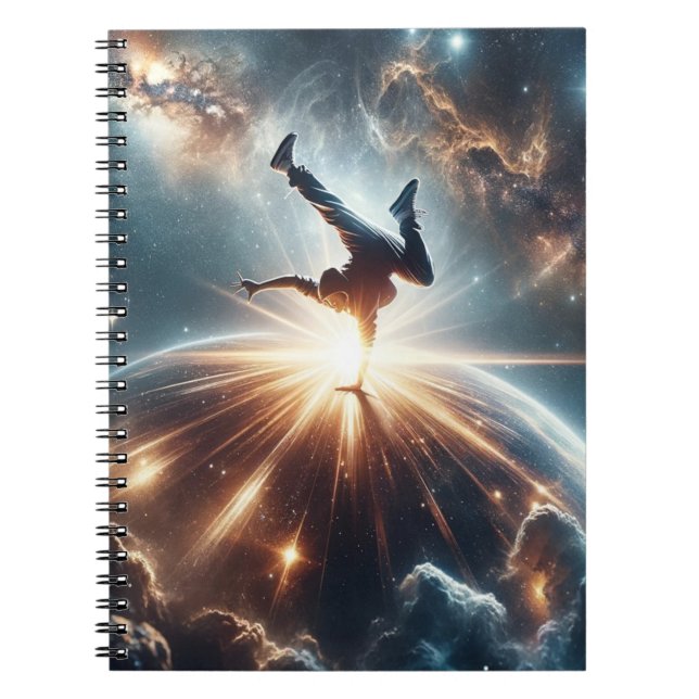 Cuaderno Explosión de la ruptura galáctica en el espacio pr (Frente)