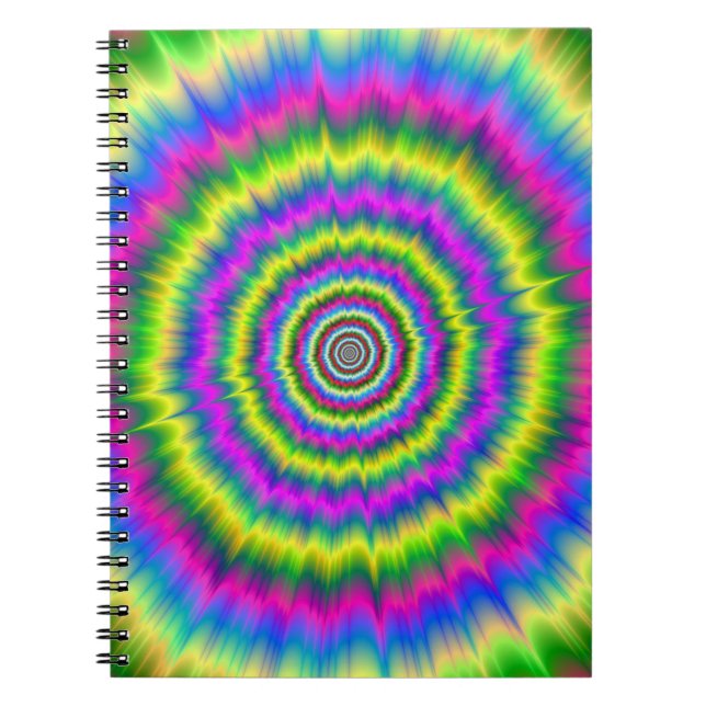 Cuaderno Explosión de neón para portátiles (Frente)