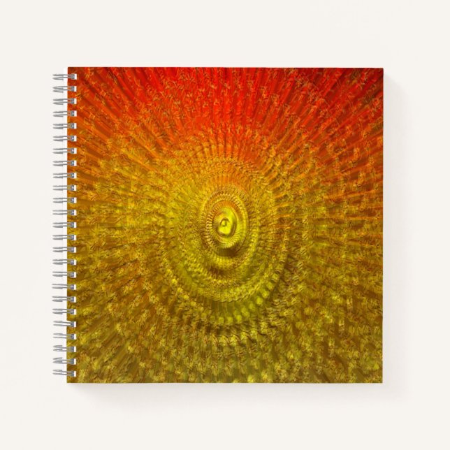Cuaderno Explosión de sol..... (Anverso)