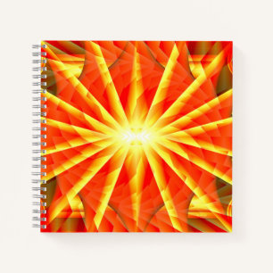Cuaderno Explosión de sol......