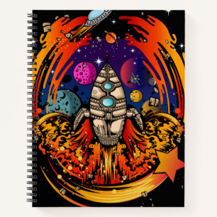 Cuaderno Explosión en el espacio