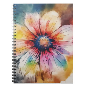 Cuaderno Explosión floral de colores