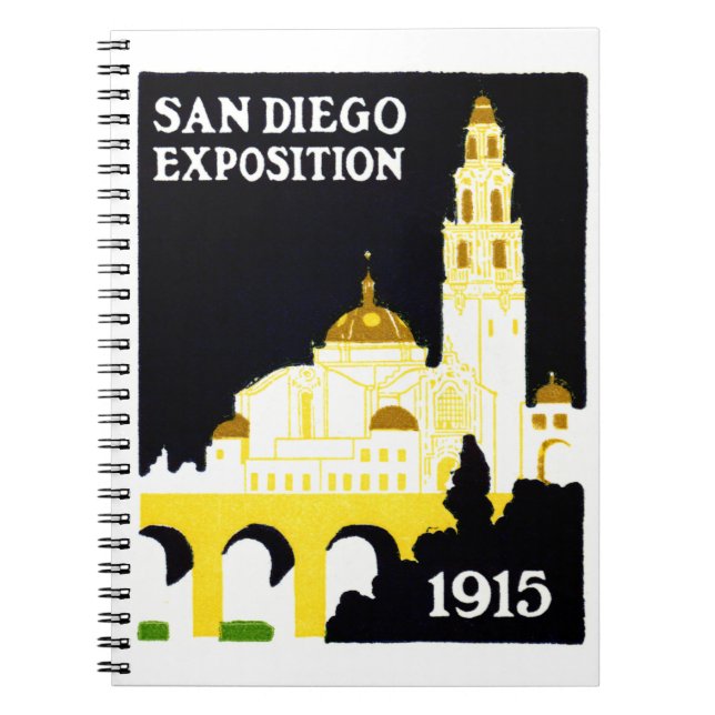 Cuaderno Exposición 1915 de San Diego (Frente)