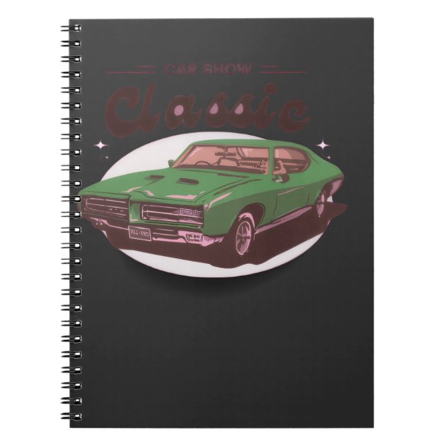 Cuaderno Exposición de Autos Clásicos  (Frente)