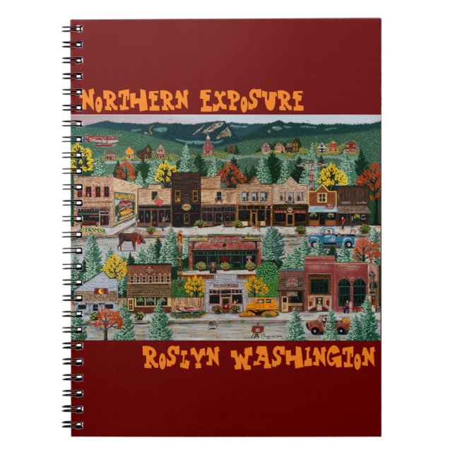 Cuaderno "Exposición del Norte" ~ Roslyn, Washington (Frente)