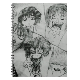 Cuaderno expresión facial personalizado divertida