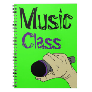 Cuaderno expresión usted mismo, bloc de notas de clase de m