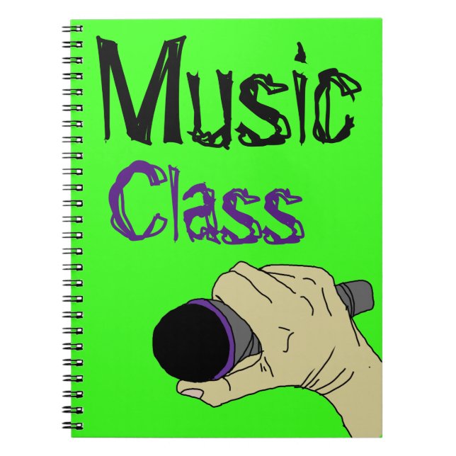 Cuaderno expresión usted mismo, bloc de notas de clase de m (Frente)
