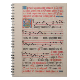Cuaderno Exrise Domine Antiphon Medieval Music Manuscript