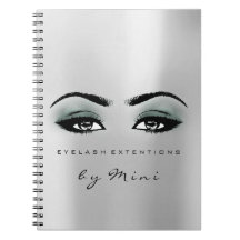 Extensión de pestañas Artista de maquillaje Gris V