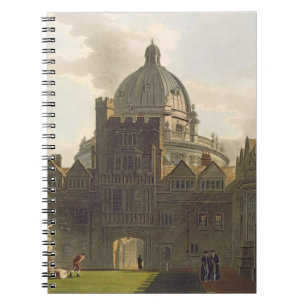Cuaderno Exterior de la universidad y de Radcliffe Librar