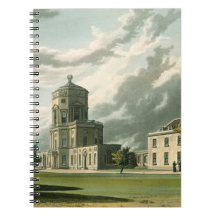 Cuaderno Exterior del observatorio astronómico, illustra
