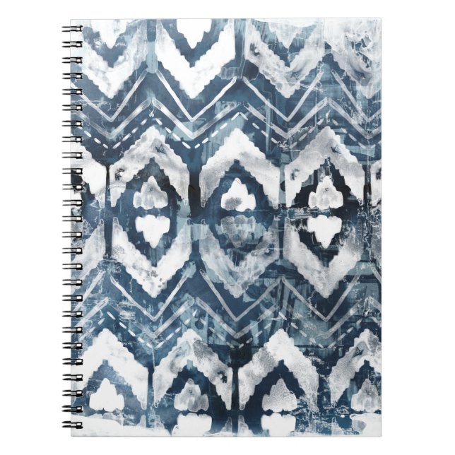 Cuaderno Extracción de índigo - Geométrica (Frente)