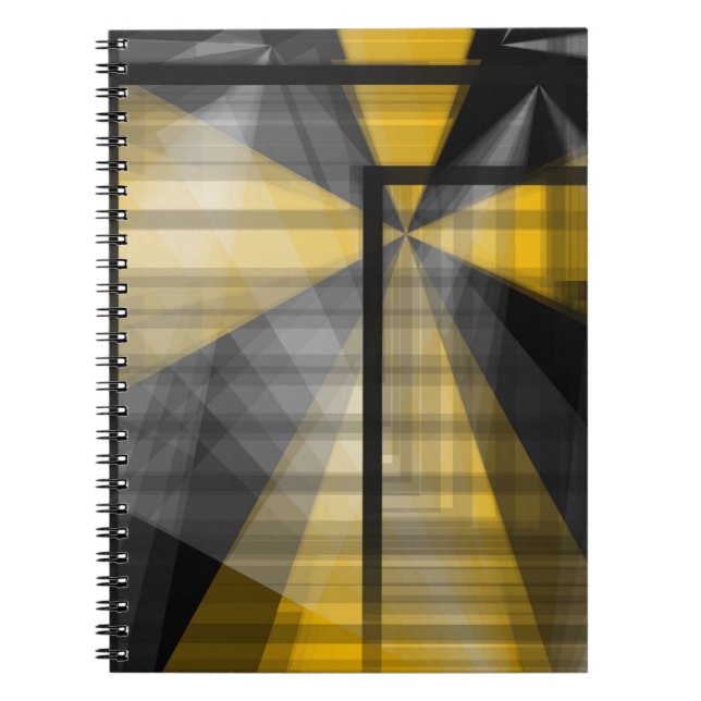 Cuaderno Extracto amarillo del negro (Frente)