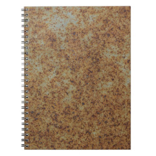 Cuaderno Extracto de fondo de óxido de hierro metalizado an