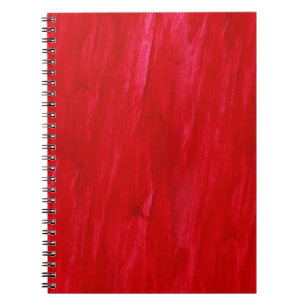 Cuaderno Extracto y acuarela inconsútiles rojos del fondo