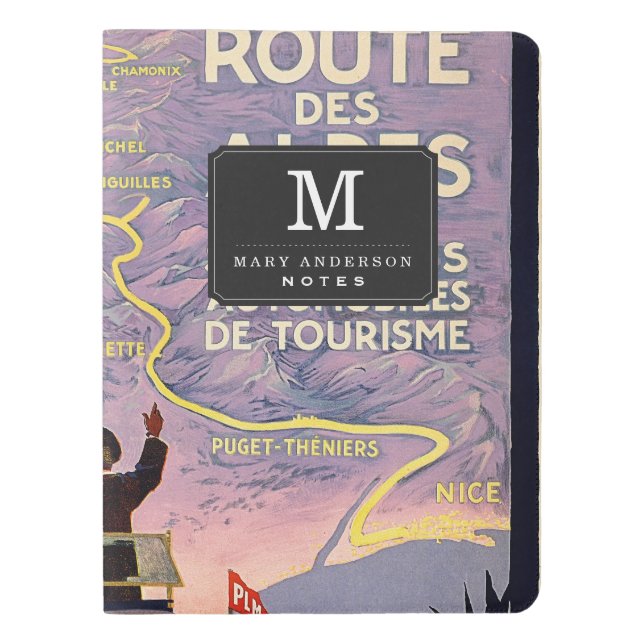 Cuaderno Extragrande Moleskine DES Alpes de la ruta del La (Anverso)