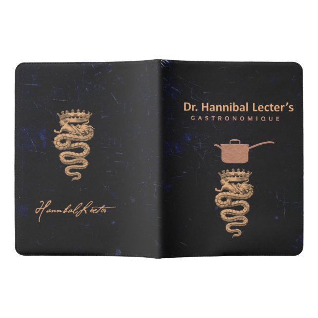 Cuaderno Extragrande Moleskine Portada del Dr. Hannibal Lecter Notebook (Abierto)